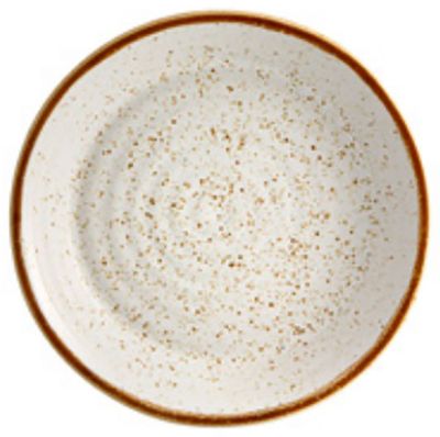 Casa Alegre Rustic Blend White Deep Plate 23cm 9 inch 27020961