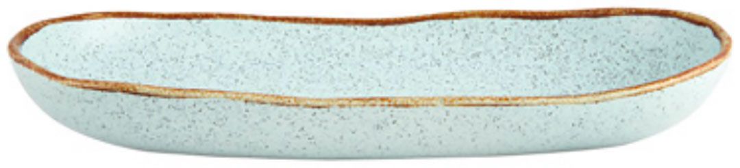 Casa Alegre Rustic Blend Turquoise Oval Platter 35cm 13 inch 27020974, 5604782033017