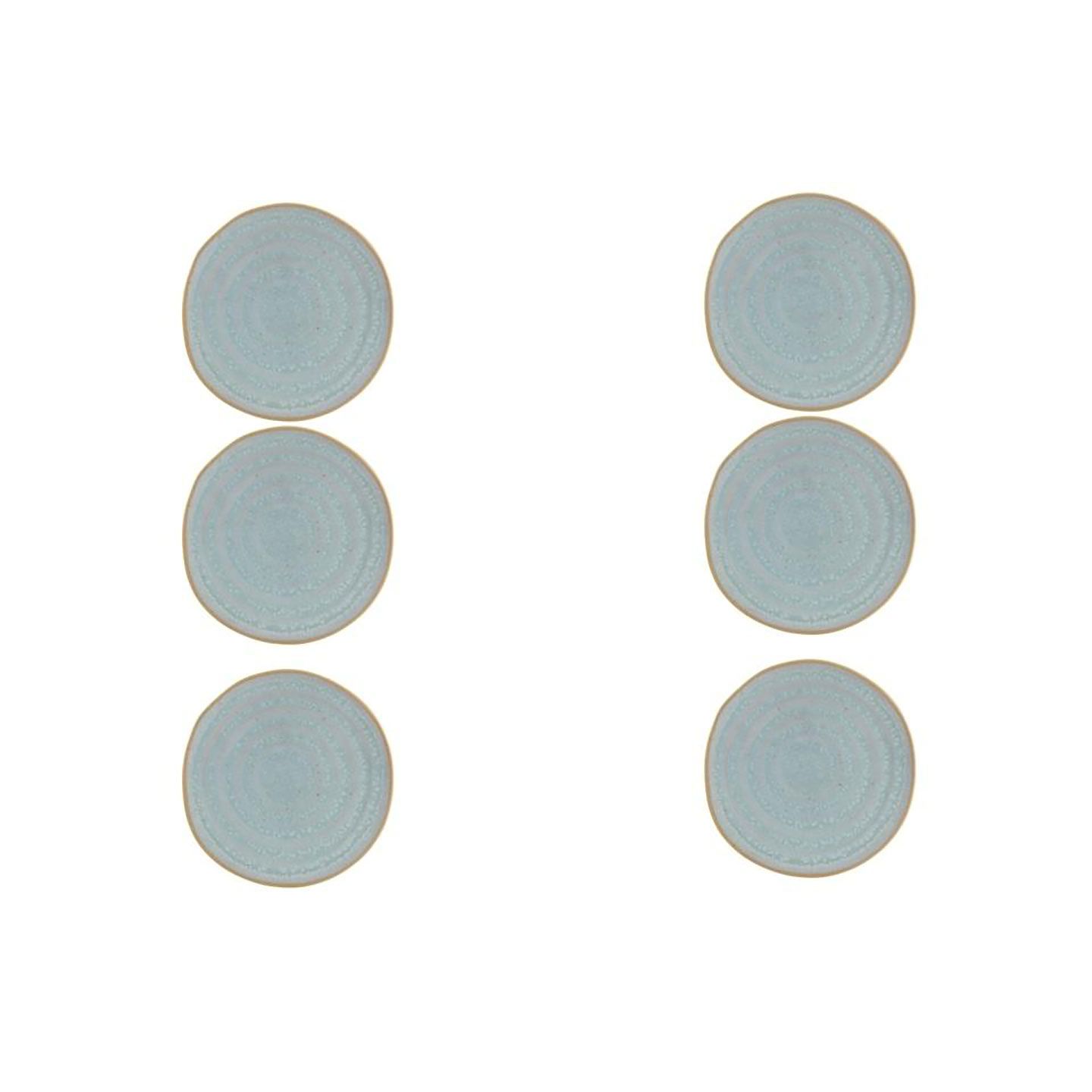 Casa Alegre Gemstone Moonstone Bread and Butter Plate 16cm 6 inch Set of 6 210022405