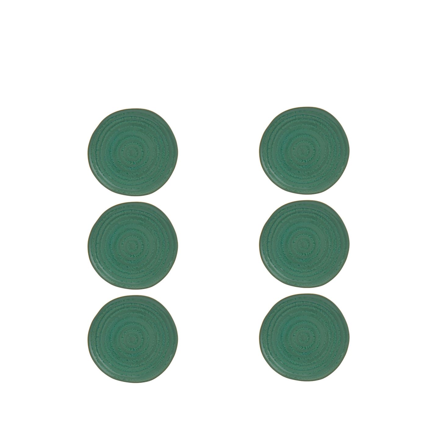 Casa Alegre Gemstone Jade Dinner Plate 28cm 11 inch Set of 6 210022372
