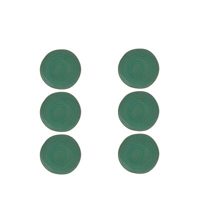 Casa Alegre Gemstone Jade Dinner Plate 28cm 11 inch Set of 6 210022372