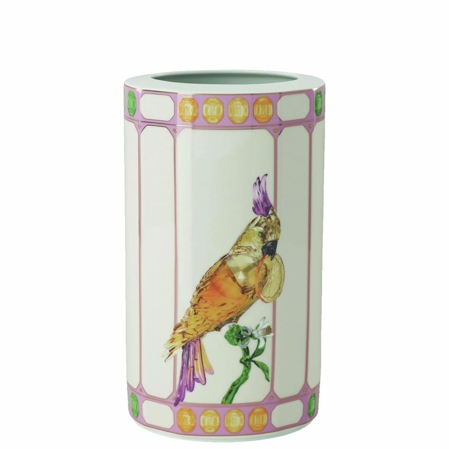 Rosenthal Swarovski Idyllia Vase 10 inches Marshmallow , 10570-426400-26027, 790955399440
