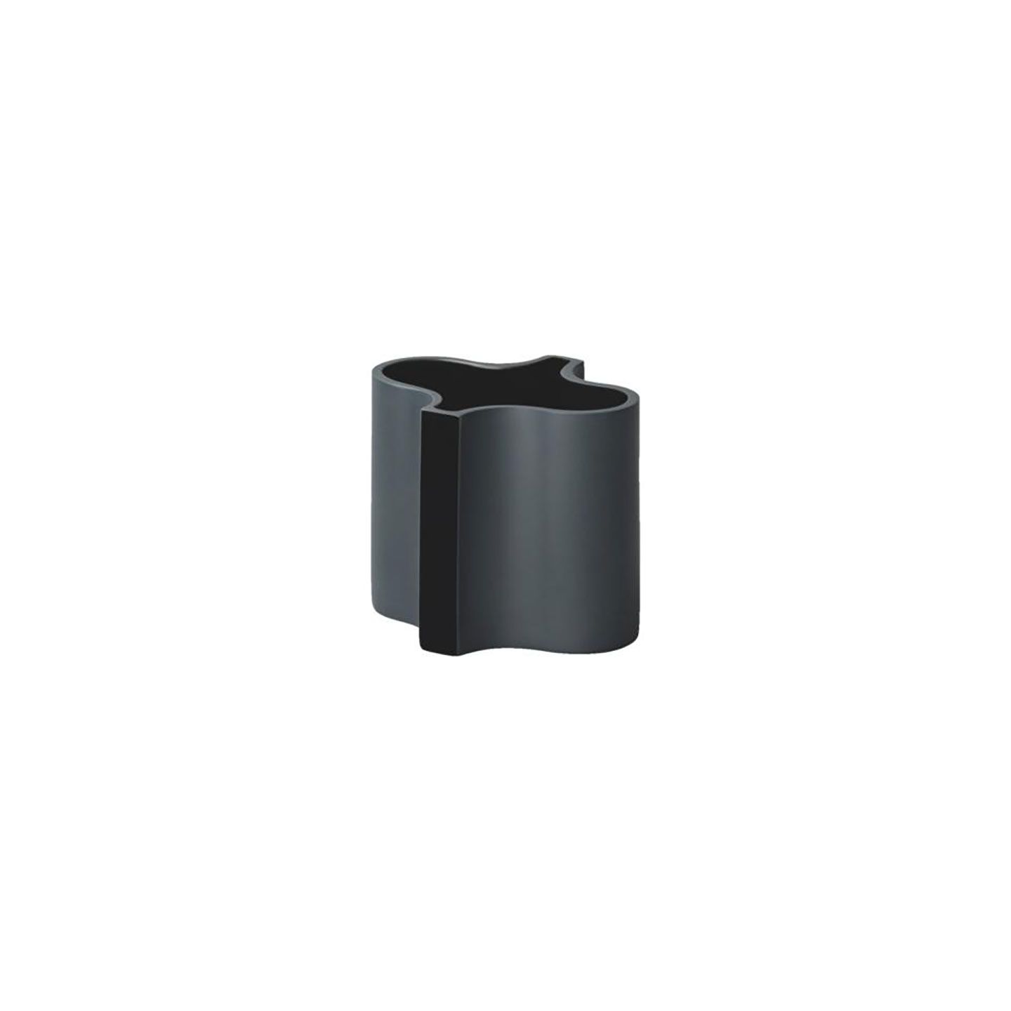 Rosenthal Design Lights Multipurpose Container Black Ripple 4 Inch, 17146-105850-24883, 790955399204