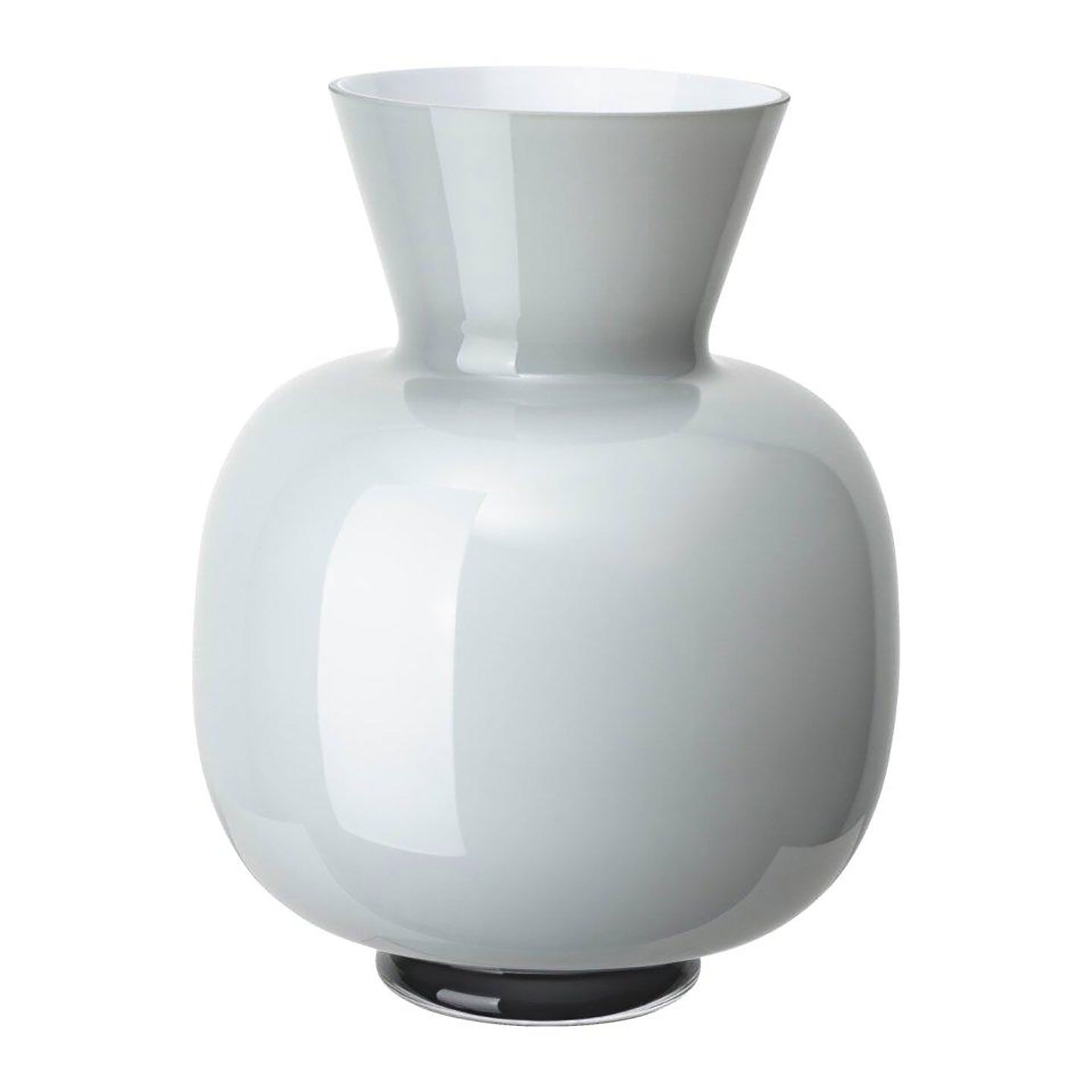 Rosenthal Glass Vase Anna Vase Light Grey 13 1/4 Inch, 69208-321687-47034, 790955398412