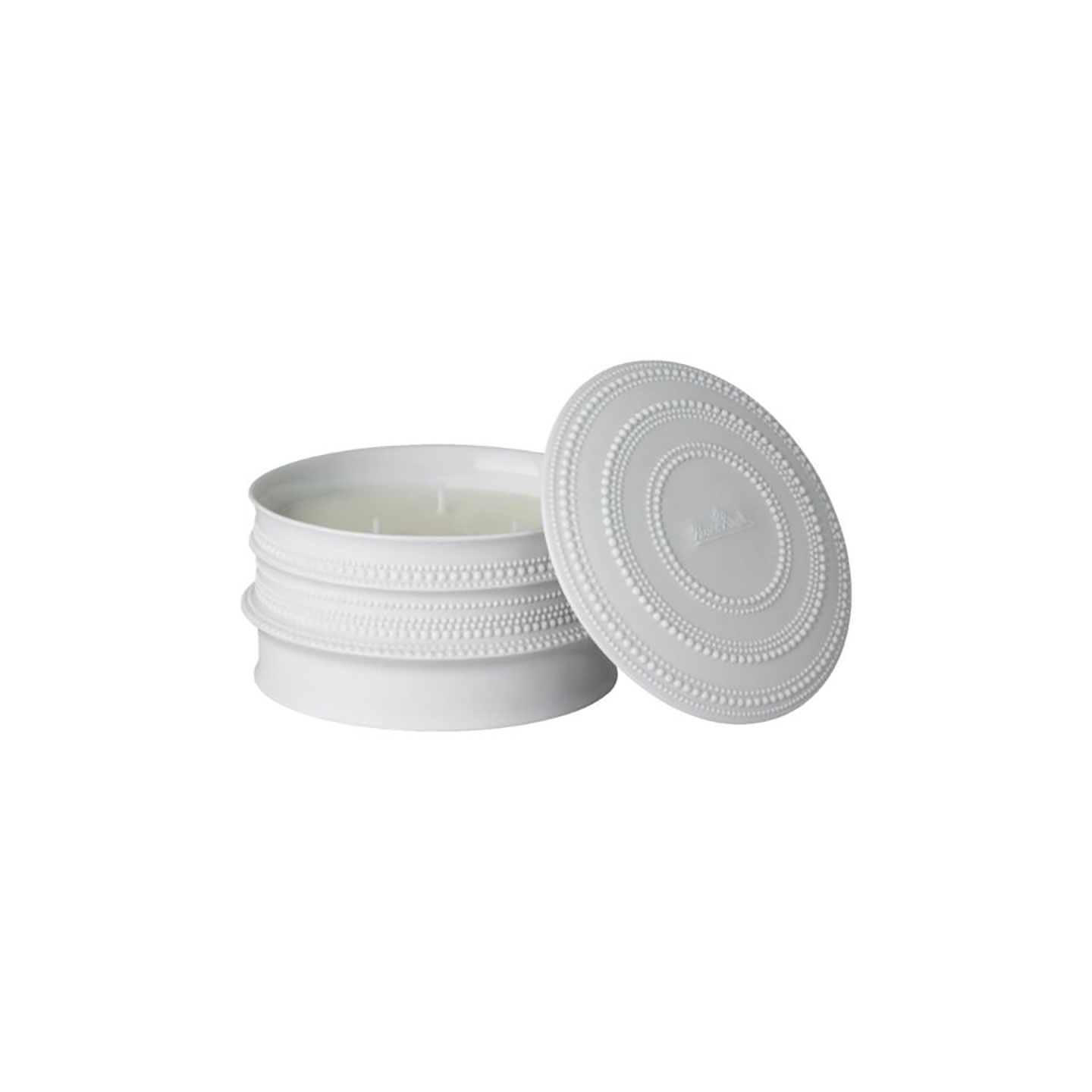 Rosenthal Design Lights Scented Candle Large 2 pieces White Matte Pisara 5 1/2 Inch, 13043-100102-2…