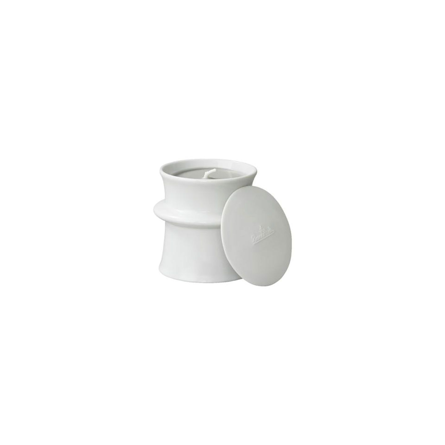 Rosenthal Design Lights Scented Candle Small 2 pieces White Glaze Rinki 3 3/4 Inch, 17145-100100-24…