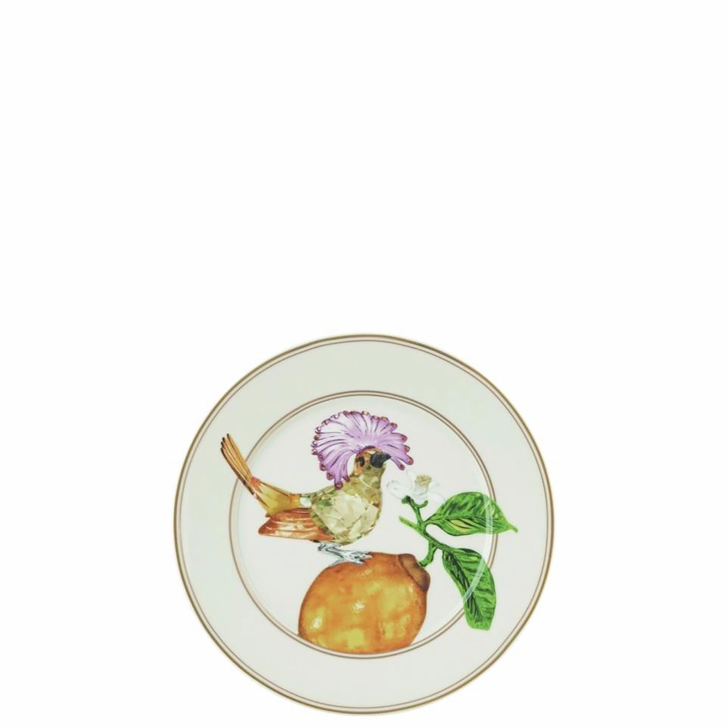 Rosenthal Swarovski Idyllia Wall Plate 7 inches Flycatcher