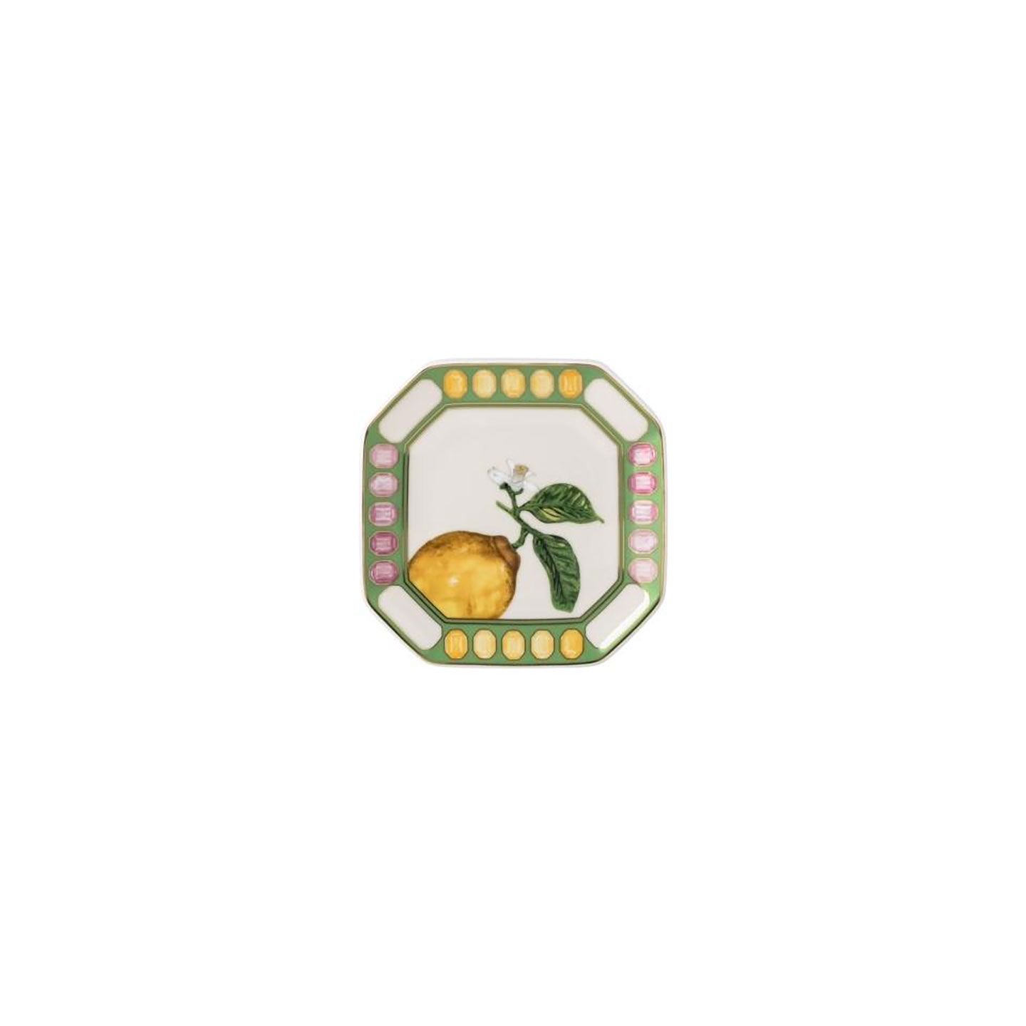 Rosenthal Swarovski Idyllia Dish 4 1/2 x 4 1/2 inches Green , 10570-426409-22111, 790955320475