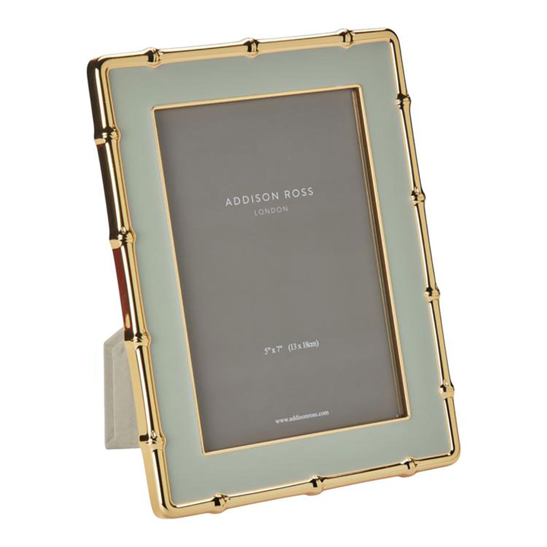 Addison Ross London Gold Bamboo Sage Picture Frame 5x7 Inch FR6555