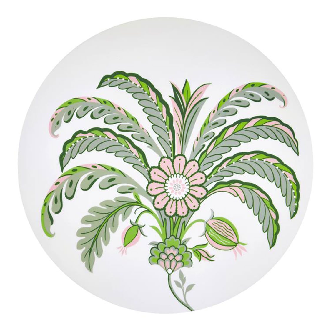 Addison Ross London Palm Beach Placemat Set of 4 Green 36cm PM1075