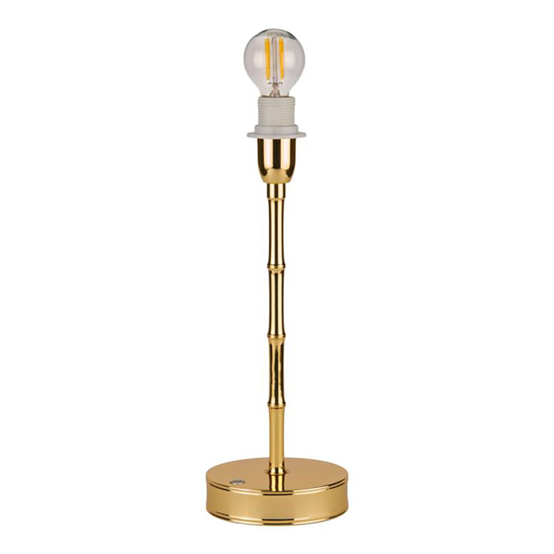 Addison Ross London Bamboo Lamp Base Gold 30cm LT2501