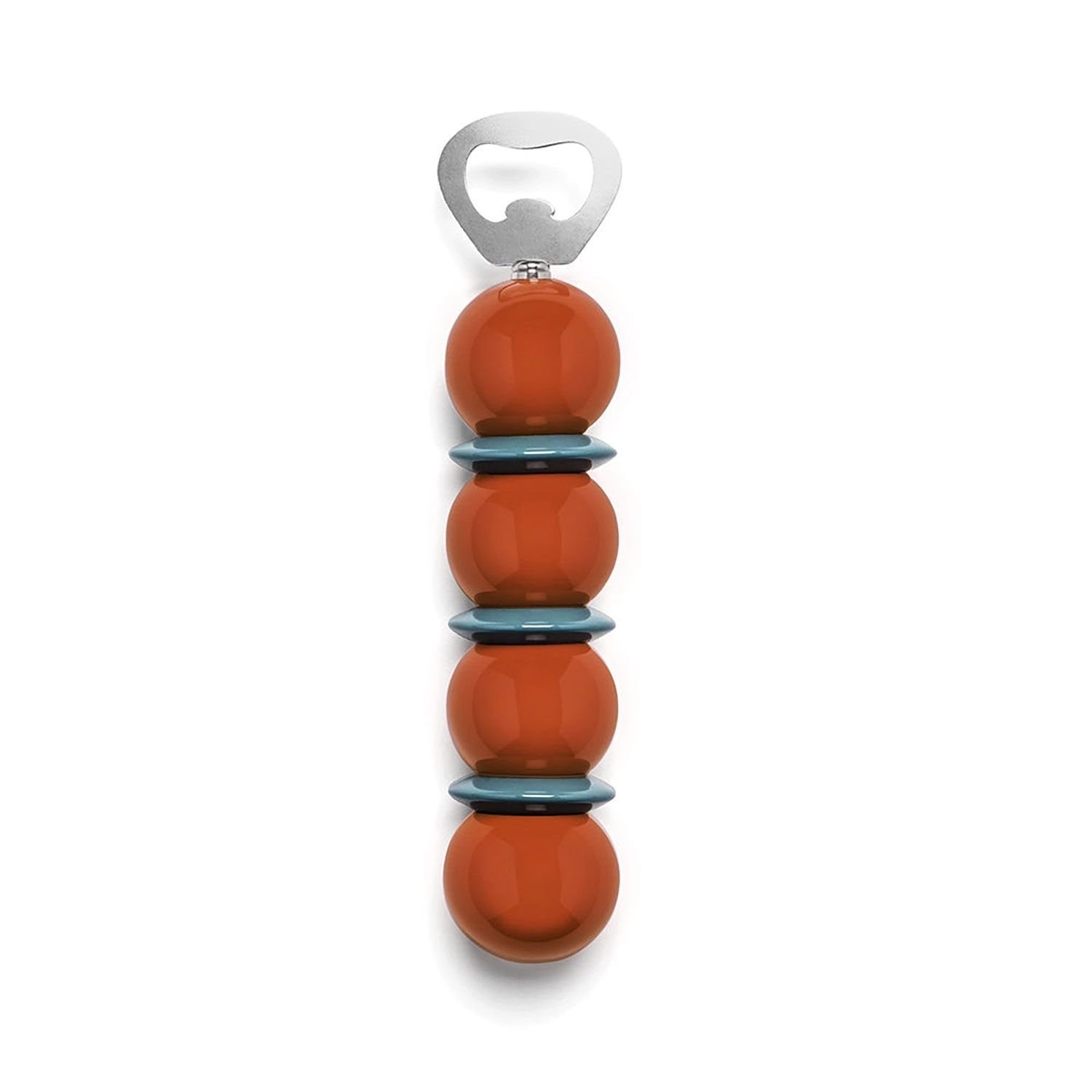 Addison Ross London Bottle Opener Bobbin Orange &amp; Chambray BT0003