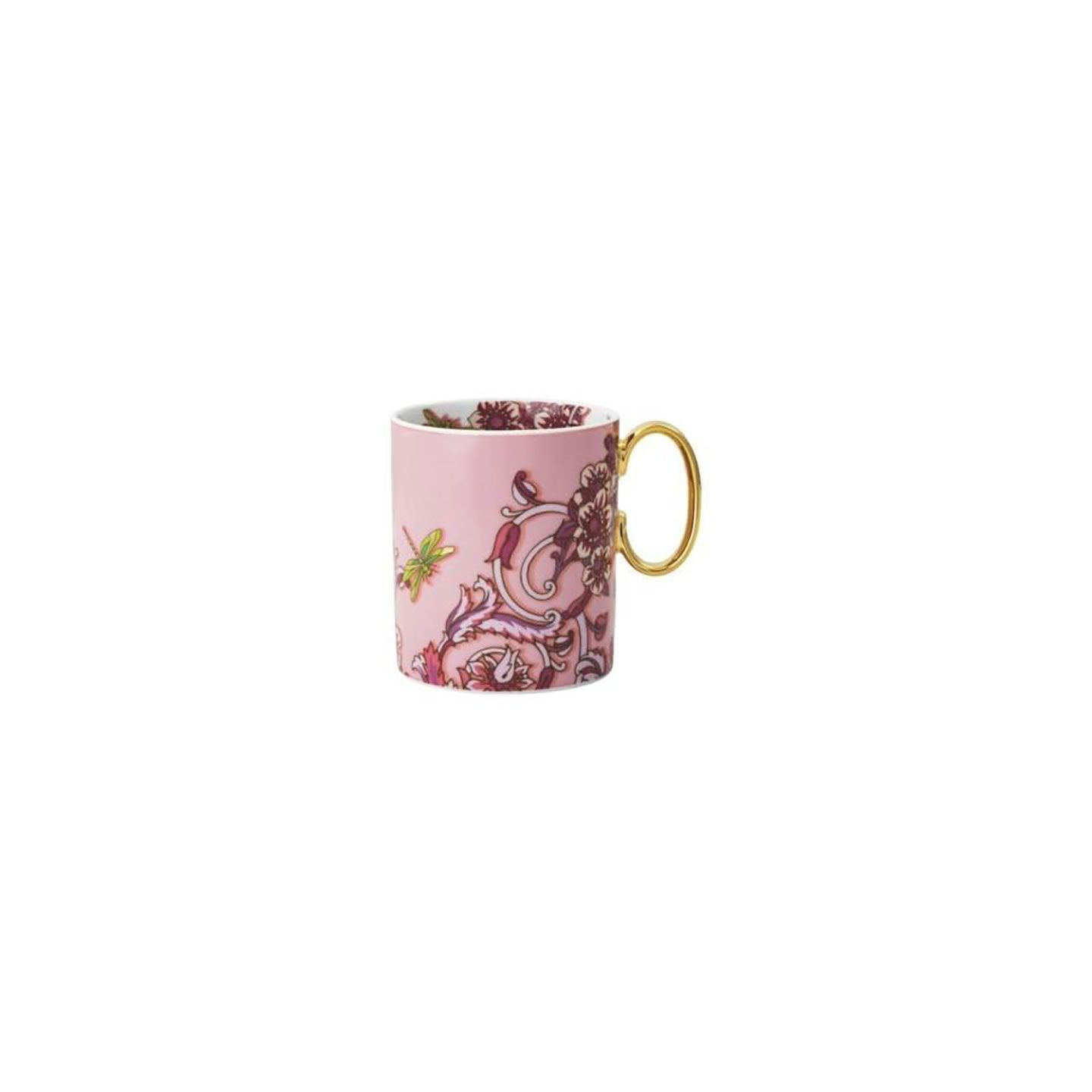 Versace Butterfly Garden 30th Anniversary Mug 11 oz Pink