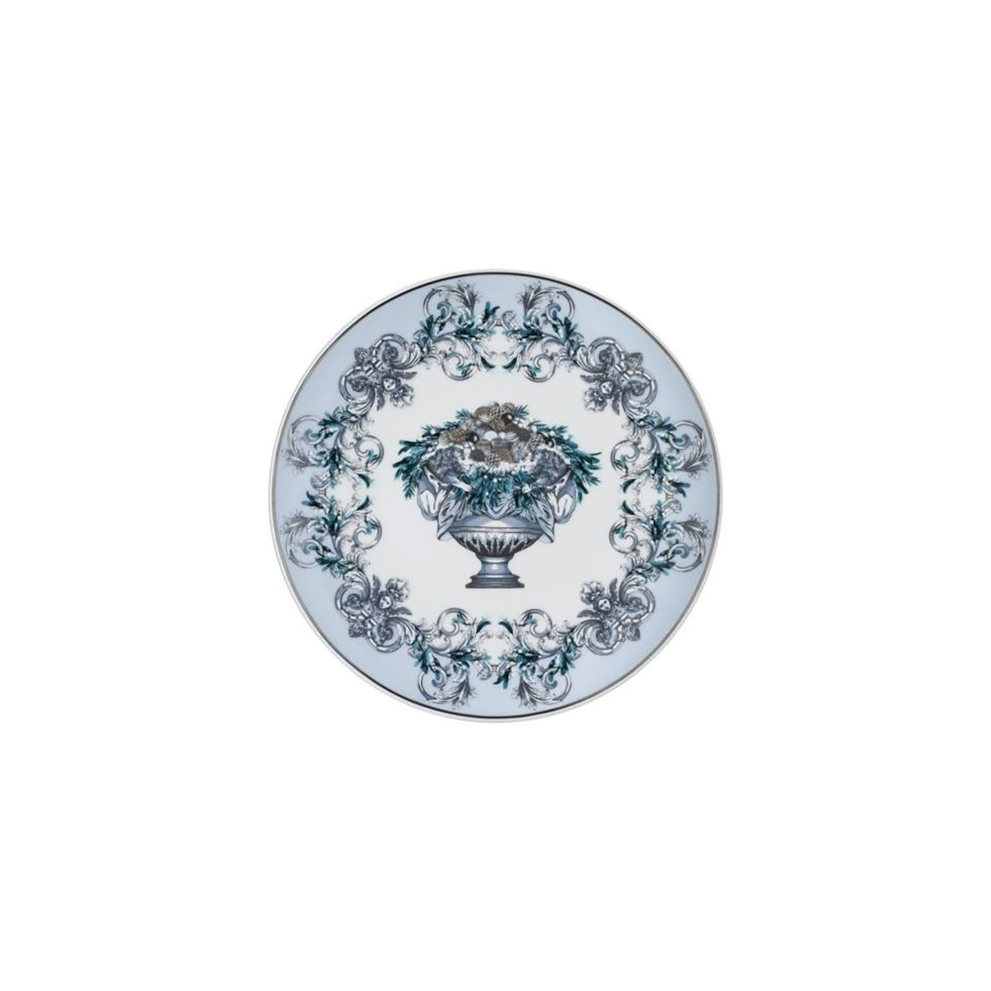 Versace La Coupe des Dieux Holiday Bread and Butter Plate 6 2/3 Inch