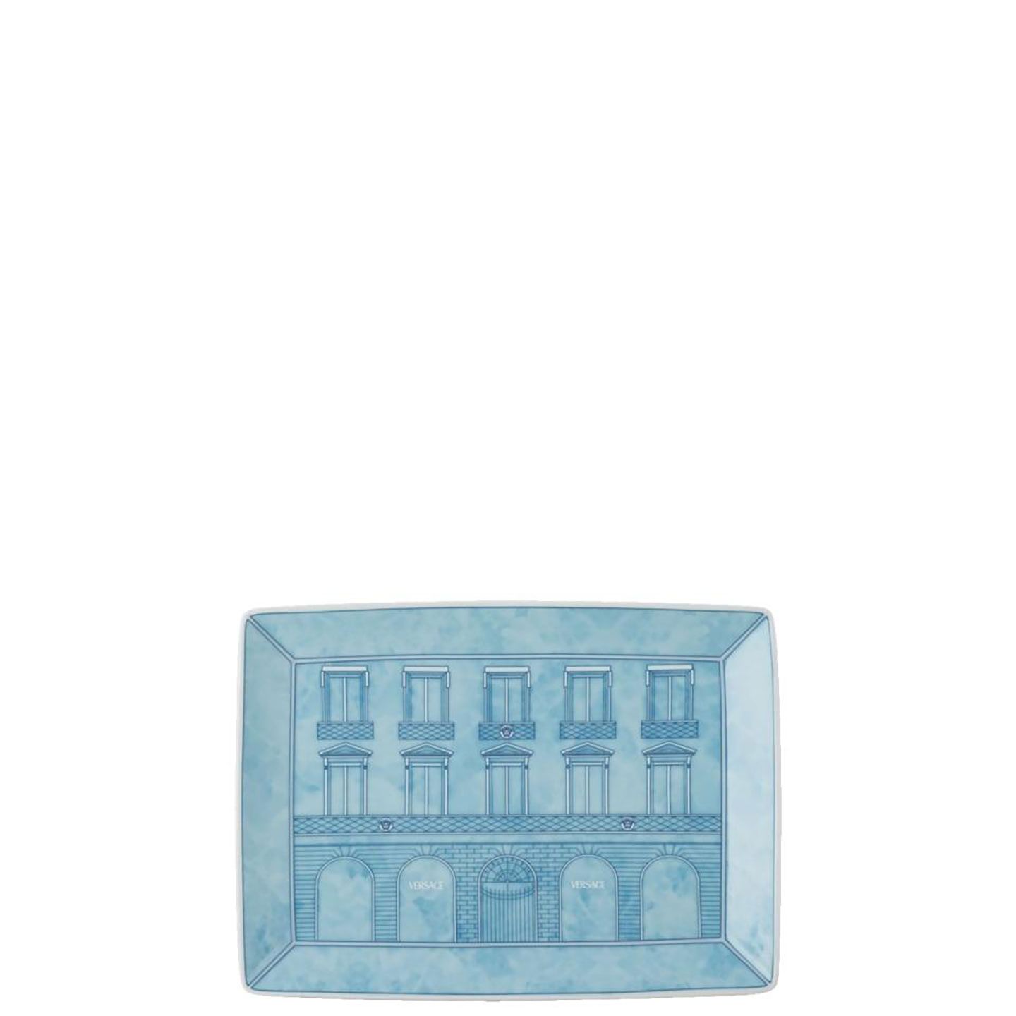 Versace Palazzo No. 12 Letter Tray 7 Inch Blue