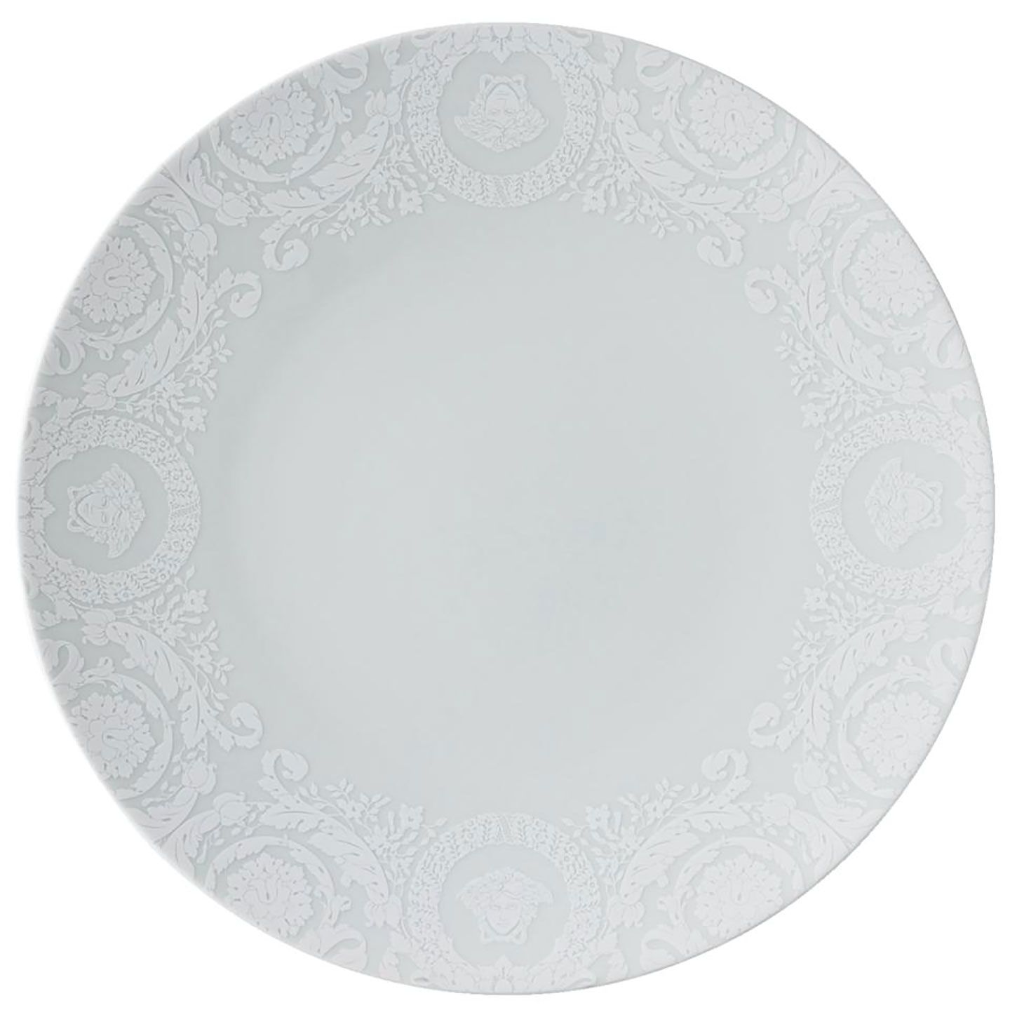 Versace Barocco 92 Bianco Service Plate 13 Inch
