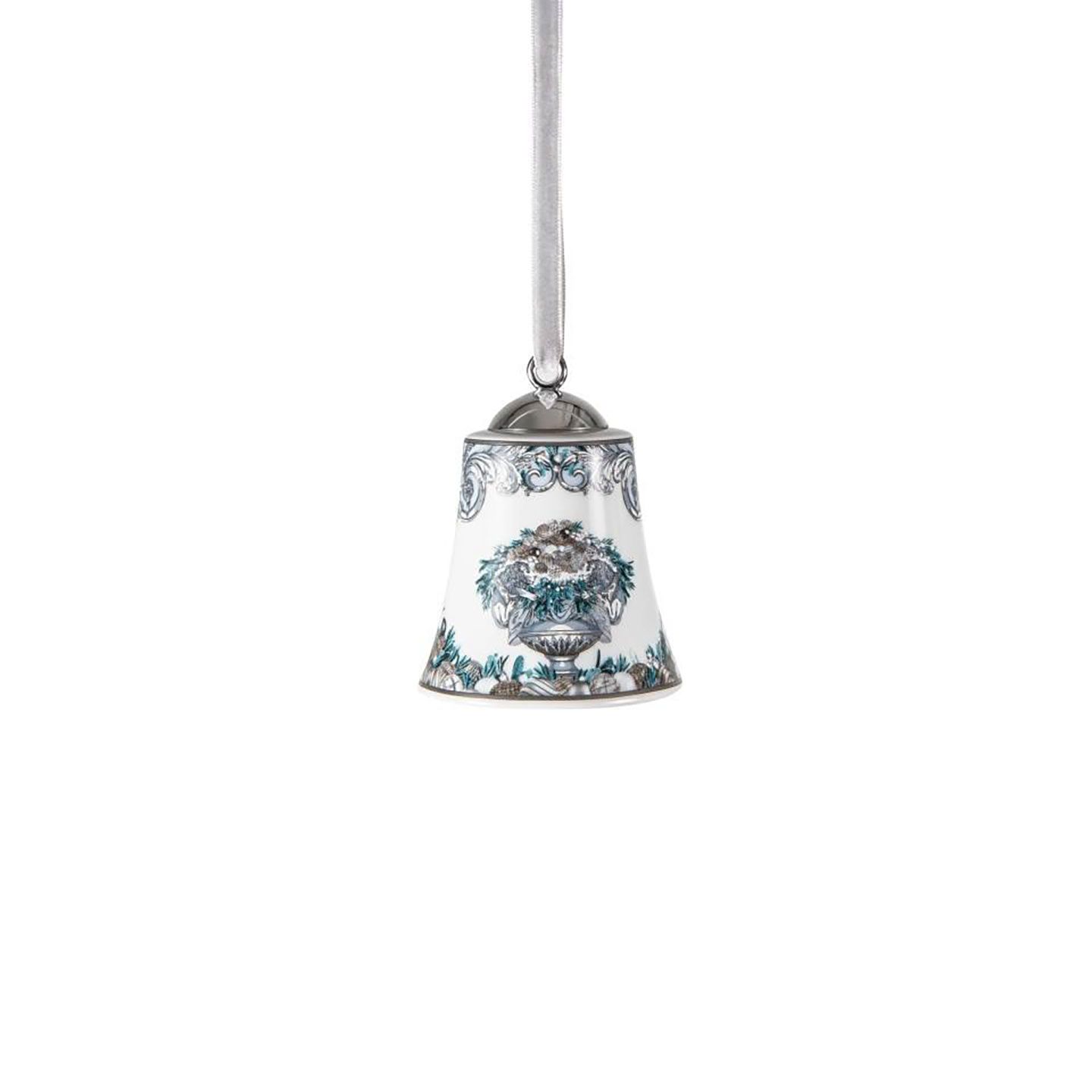 Versace La Coupe des Dieux Holiday Bell Ornament 2 1/4 Inch