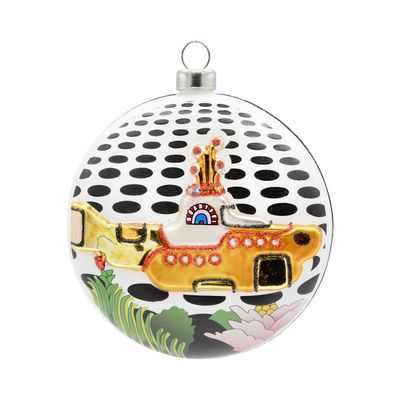 Kat + Annie Beatles Yellow Submarine Disc Ornament Set of 6, 94615, 026301946151