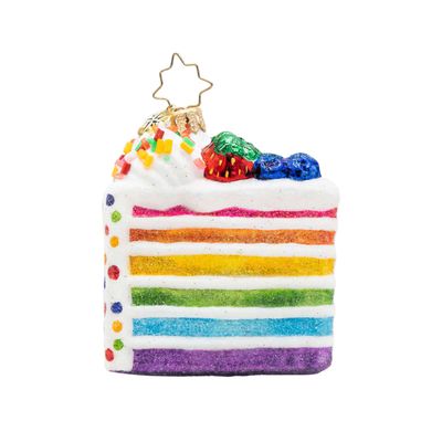 Christopher Radko Slice of Joy Gem Ornament 1022738, 026301947349
