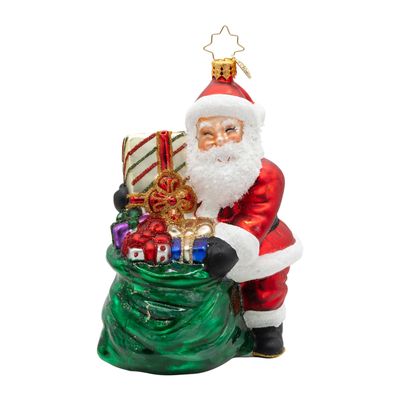 Christopher Radko North Pole Parcel Ornament 1022888, 026301951407