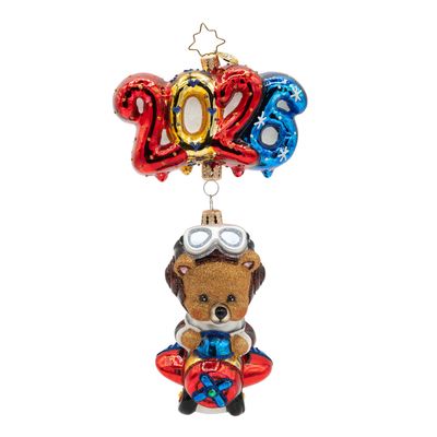 Christopher Radko Soaring into 2026 Ornament 1022927, 026301952145