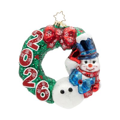 Christopher Radko A Flurry of Cheer - 2026 Ornament 1022797, 026301950707