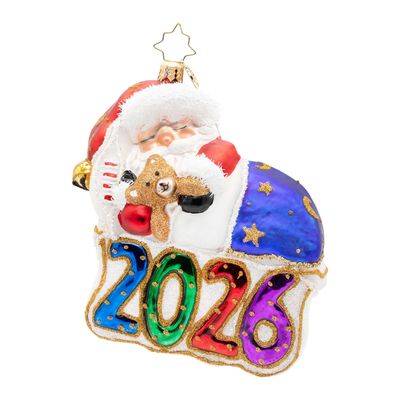 Christopher Radko 2026 Sweet Dreams Ornament 1022808, 026301951070