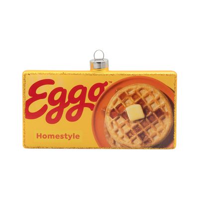 Kat + Annie Eggo Homestyle Waffle Box Ornament Set of 6, 94636, 026301946366