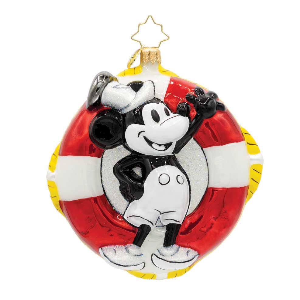Christopher Radko Steamboat Willie Ornament 1022167, 026301935315