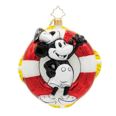 Christopher Radko Steamboat Willie Ornament 1022167, 026301935315