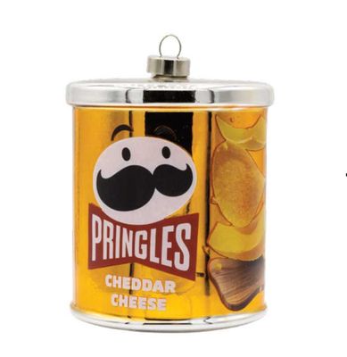 Kat + Annie Pringles Cheddar Cheese Can Ornament Set of 6, 93551, 026301935513