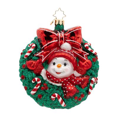 Christopher Radko Candy Cane Cuddles Ornament 1022882, 026301951353