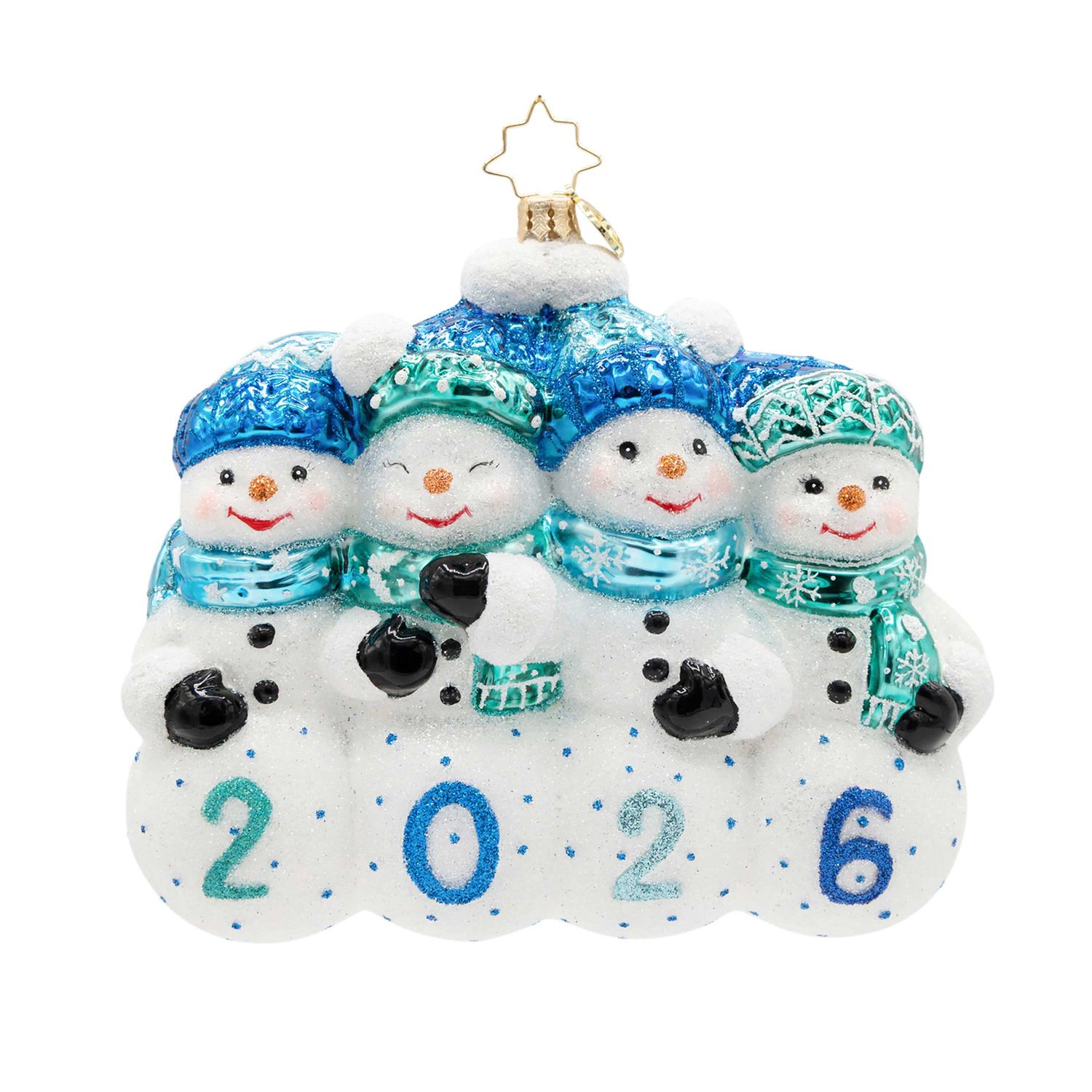 Christopher Radko 2026: Our Snowiest Year Yet! Ornament 1022637, 026301944478