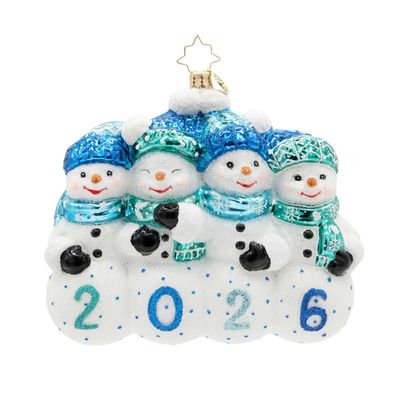 Christopher Radko 2026: Our Snowiest Year Yet! Ornament 1022637, 026301944478