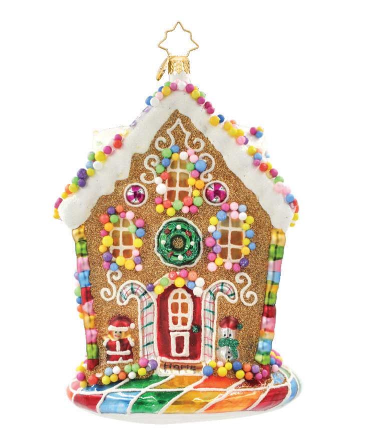Christopher Radko Lollipop Lane House Ornament 1022598, 026301943945
