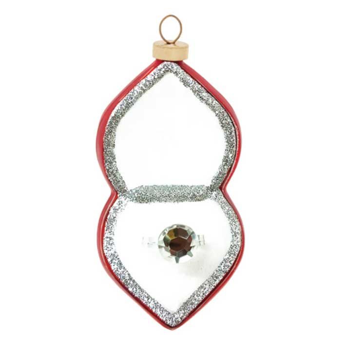 Kat + Annie Shining Gemstone Ring Ornament Set of 6, 88288, 026301882886