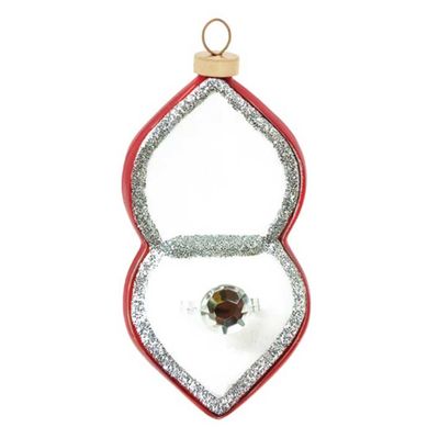 Kat + Annie Shining Gemstone Ring Ornament Set of 6, 88288, 026301882886