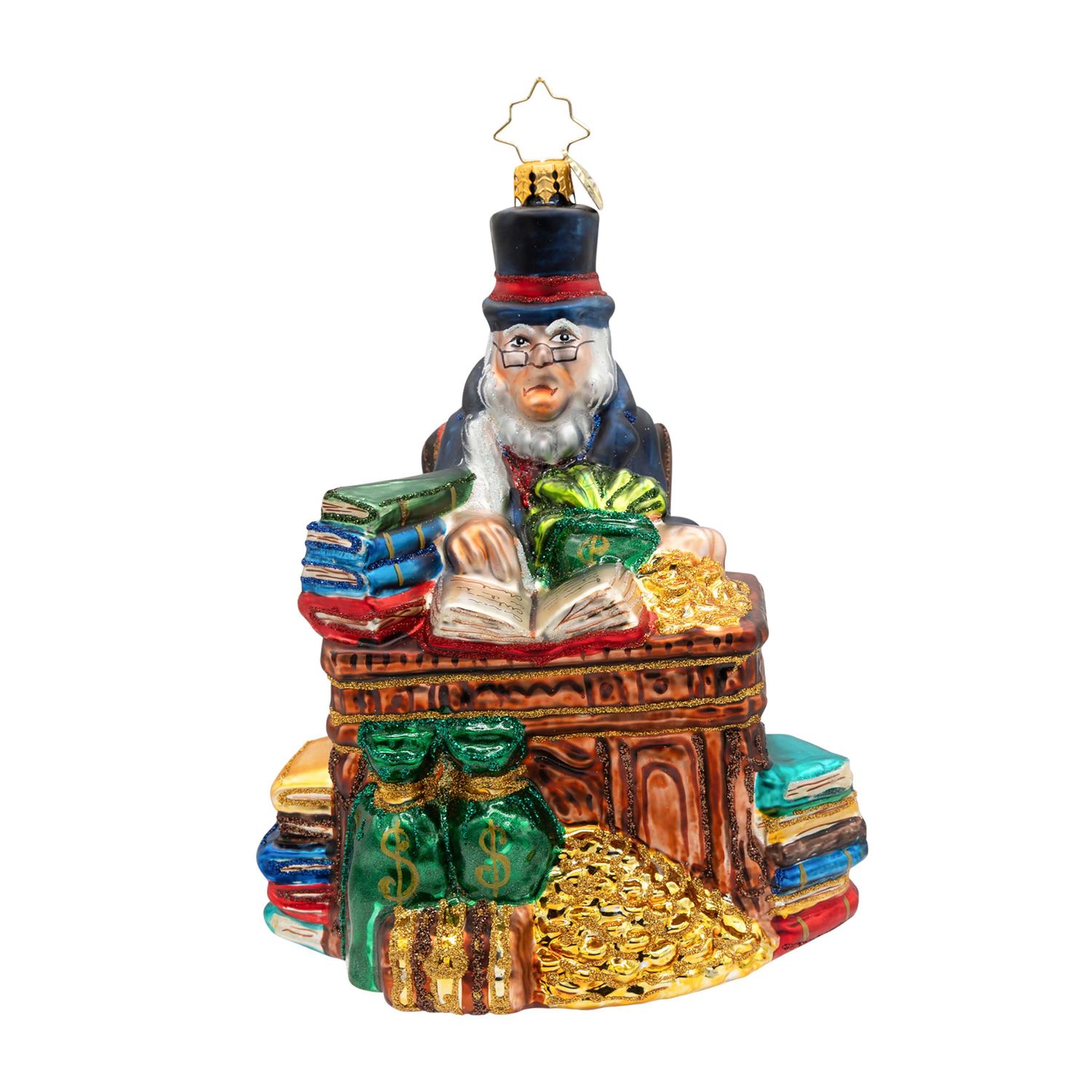 Christopher Radko Tales from the Counting Desk Ornament 1022827, 026301951544