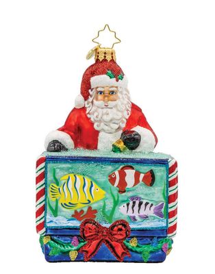 Christopher Radko St. Nick's Nautical Nook Ornament 1022519, 026301942092