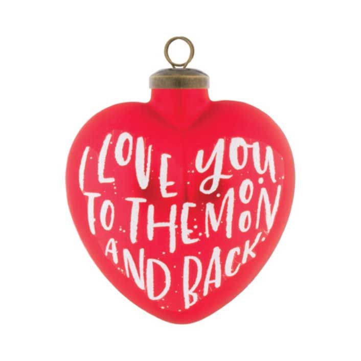 Kat + Annie I Love You To The Moon And Back Ornament Set of 6, 78277, 026301782773