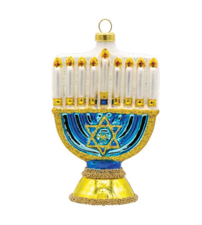 Kat + Annie Menorah Ornament Set of 6, 93840, 026301938408