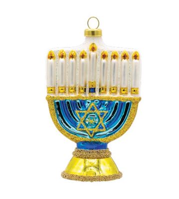 Kat + Annie Menorah Ornament Set of 6, 93840, 026301938408