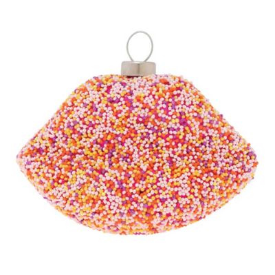 Kat + Annie Rainbow Sprinkle Lips Ornament Set of 6, 87485, 026301874850