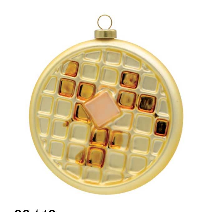 Kat + Annie Eggo Waffle Ornament Set of 6, 92449, 026301924494