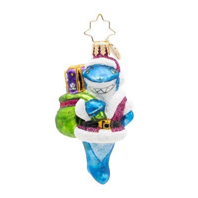Christopher Radko Santa Jaws Gem Ornament 1022708, 026301944850