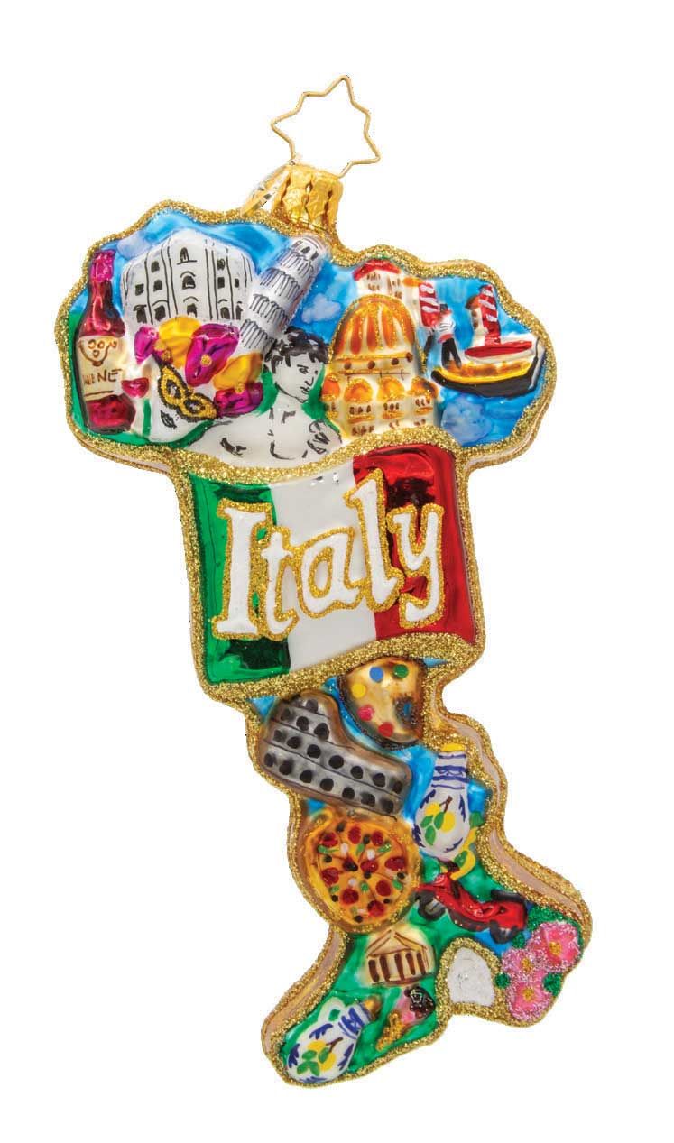 Christopher Radko Italian Charm Ornament 1022140, 026301935070