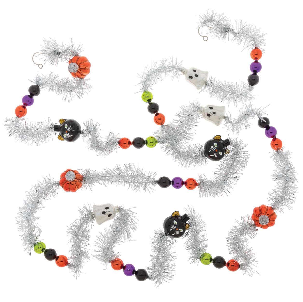 Christopher Radko Halloween 1 Count Tinsel Garland 4028344, 026301889427