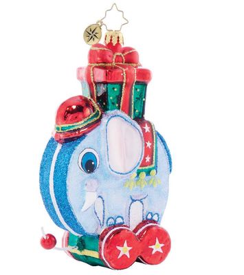Christopher Radko Tiny Trunk Traveler Ornament 1022037, 026301928690