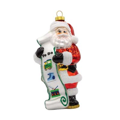 Kat + Annie Santas To Do List Ornament Set of 6, 93864, 026301938644