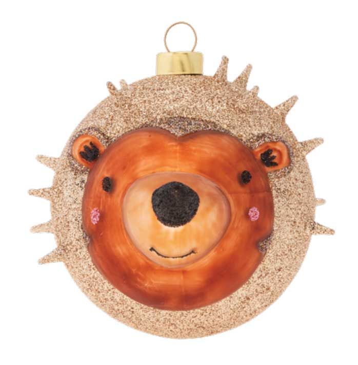 Kat + Annie Little Hedgehog Ornament Set of 6, 84573, 026301845737